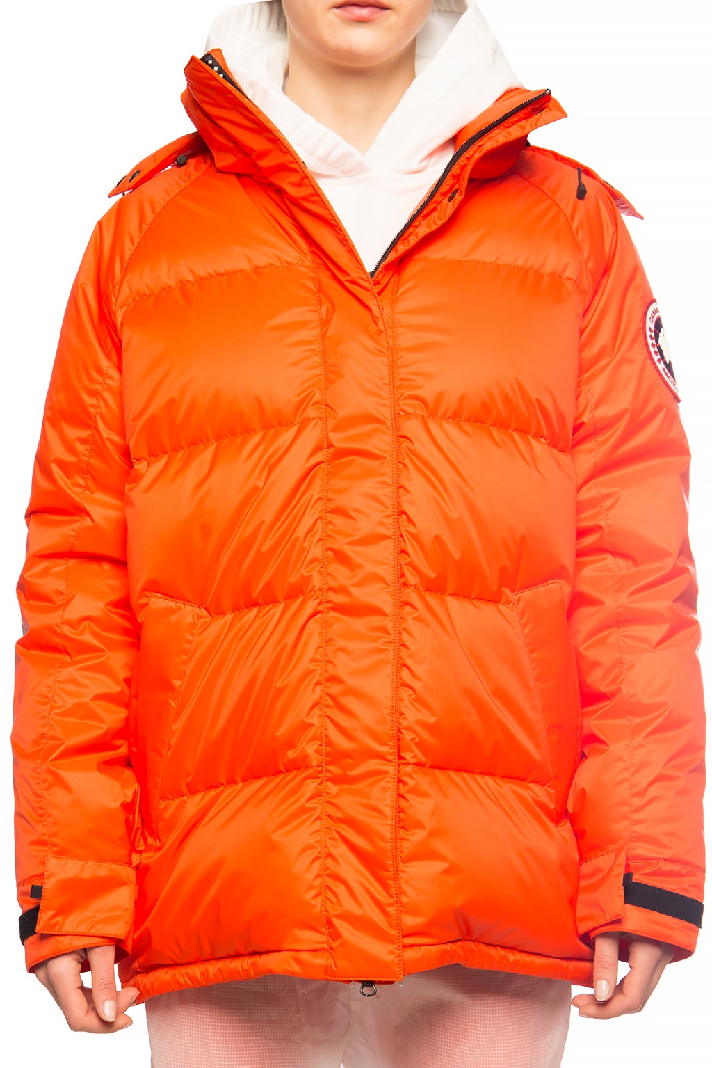 Canada goose store orange puffer